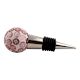 Light Pink Button Wine Stopper